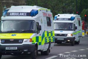Shown: A preview of the next Republican scare tactic; "Socialised Medicine turns ambulances into chess boards, just look at Britain!"