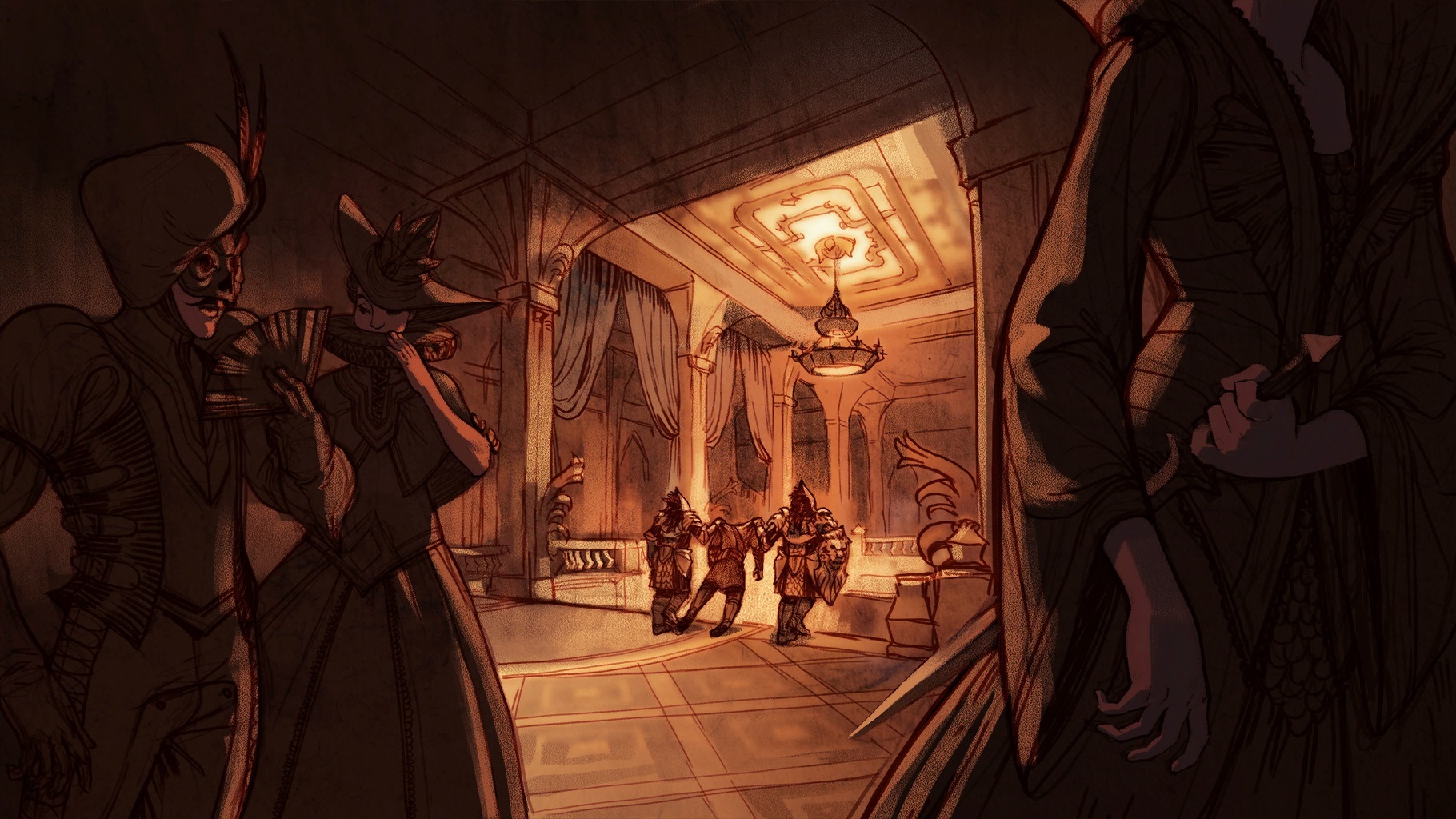 Briala and Celene Inquisition_-_Quest_-_Wicked_Eyes_and_Wicked_Hearts_-_Court_Disapproval